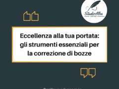 Eccellenza alla tua portata: gli strumenti essenziali per la correzione di bozze